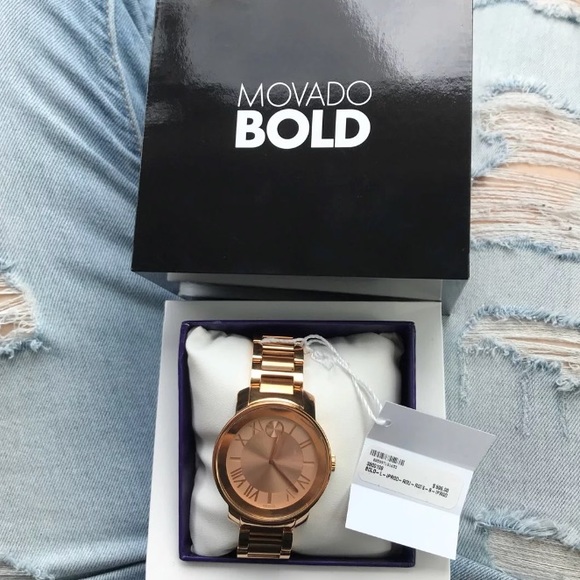 Movado Accessories - Movado bold rose gold women’s watch